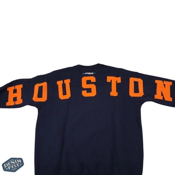 Pro Standard MLB HOUSTON ASTROS WINGSPAN EMBROIDERED CREWNECK/SWEATSHIRT | NEW!! - Picture 8 of 16